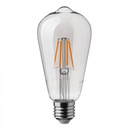 ¬[VZ14828] BOMBILLA LED V-TAC E27 ST64 4W CHIP SAMSUNG 490LM 2700K
