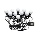 ¬[VZ14872] GUIRNALDA LED 5M. 10 BOMBILLAS X 0.5W 3000K