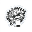 ¬[VZ14878] GUIRNALDA LED 10M. 20 BOMBILLAS X 0.5W 3000K