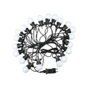 ¬[VZ14880] GUIRNALDA LED 10M. 20 BOMBILLAS X 0.5W 6000K