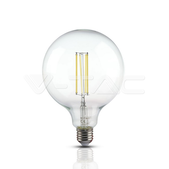 ¬[VZ14906] BOMBILLA LED V-TAC E27 G125 12.5W FILAMENT 1550LM 3000K