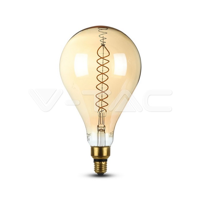 ¬[VZ14922] BOMBILLA LED V-TAC E27 A165 8W FILAMENT 500LM 340° 2000K
