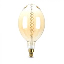 ¬[VZ14926] BOMBILLA LED V-TAC E27 BF180 8W FILAMENT 500LM 340° 2000K