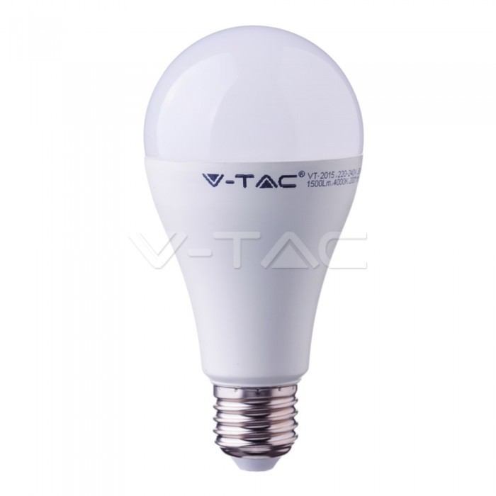 ¬[VZ14974] BOMBILLA LED V-TAC E27 A65 17W SMD 1521LM 6400K