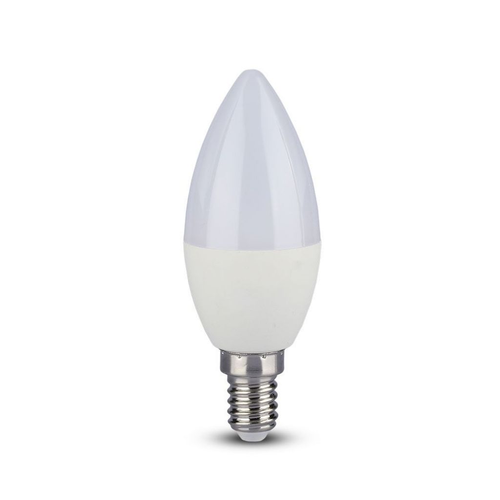 ¬[VZ14992] BOMBILLA LED V-TAC E14 C37 5.5W SMD 470LM 200° 6400K