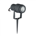¬[VZ15102] PIQUETA DE JARDÍN LED 12W CUERPO GRIS 4000K