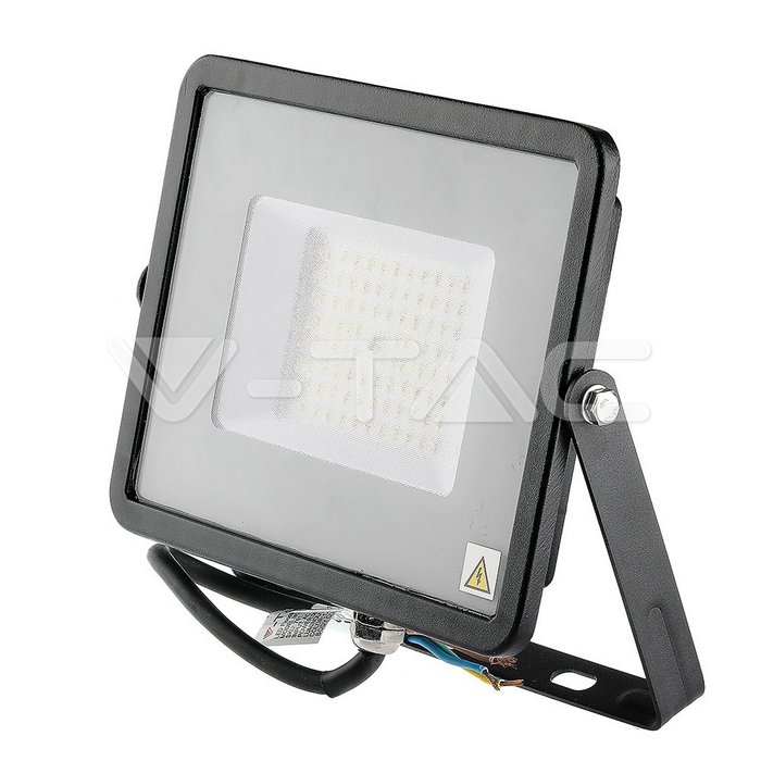 ¬[VZ1522] PROYECTOR LED 50W SMD CHIP SAMSUNG ULTRA FINO NEGRO 120LM/W 6400K