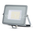 ¬[VZ1528] PROYECTOR LED 50W SMD CHIP SAMSUNG ULTRA FINO GRIS 120 LM/W 4000K