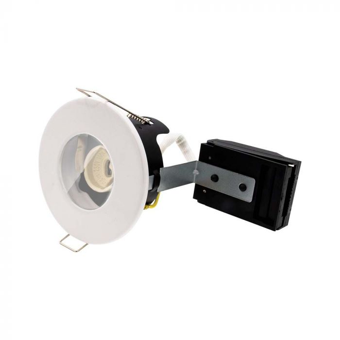 ¬[VZ15364] DOWNLIGHT PARA GU10 CON CONTRA INCENDIOS SIN CANALES IP65 BLANCO