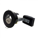 ¬[VZ15370] ACCESORIO DOWNLIGHT PARA GU10 CON CLASIFICACIÓN CONTRA INCENDIOS SIN CANALES IP65 NEGRO