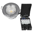 ¬[VZ16350] DOWNLIGHT LED 5W IGNÍFUGO CHIP SAMSUNG CROMO REGULABLE 3000K