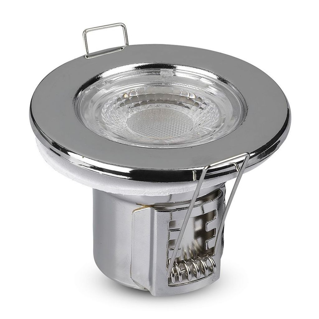 ¬[VZ16352] DOWNLIGHT LED 5W CHIP SAMSUNG IGNÍFUGO CROMO REGULABLE 4000K