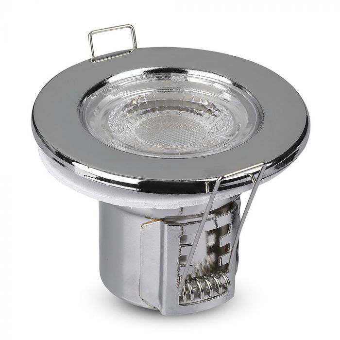 ¬[VZ16360] DOWNLIGHT LED 5W IGNÍFUGO CHIP SAMSUNG CROMO REGULABLE 6400K