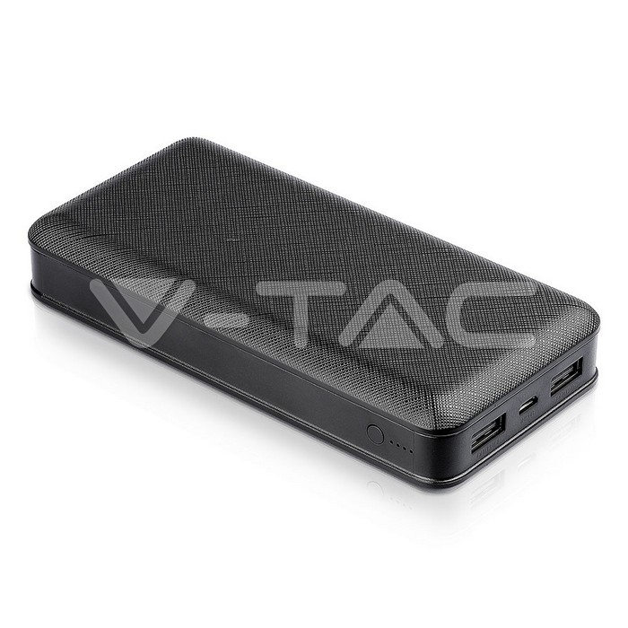 ¬[VZ16380] POWER BANK 20000MAH BATERÍA EXTERNA PORTABLE COLOR NEGRO