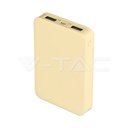 ¬[VZ16392] POWER BANK 5000MAH BATERÍA EXTERNA PORTABLE COLOR AMARILLO
