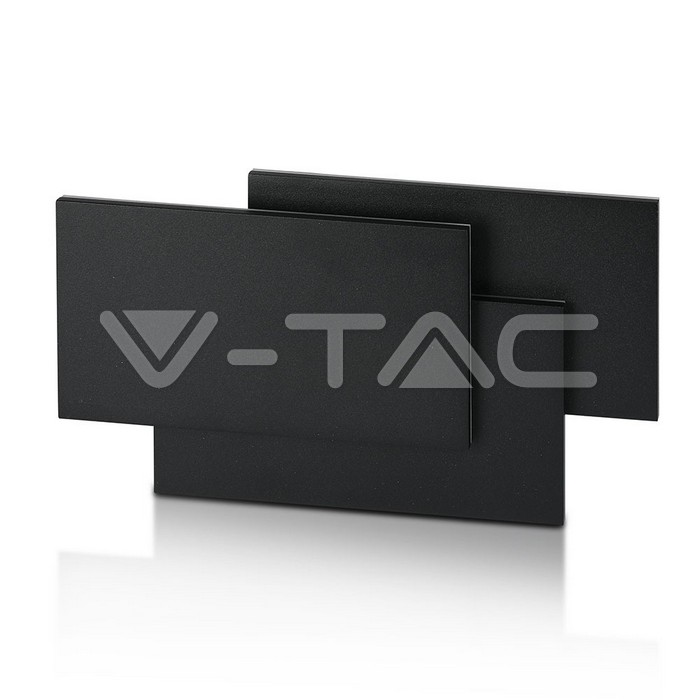 ¬[VZ16408] APLIQUE DE PARED LED 12W CUERPO NEGRO IP20 3000K