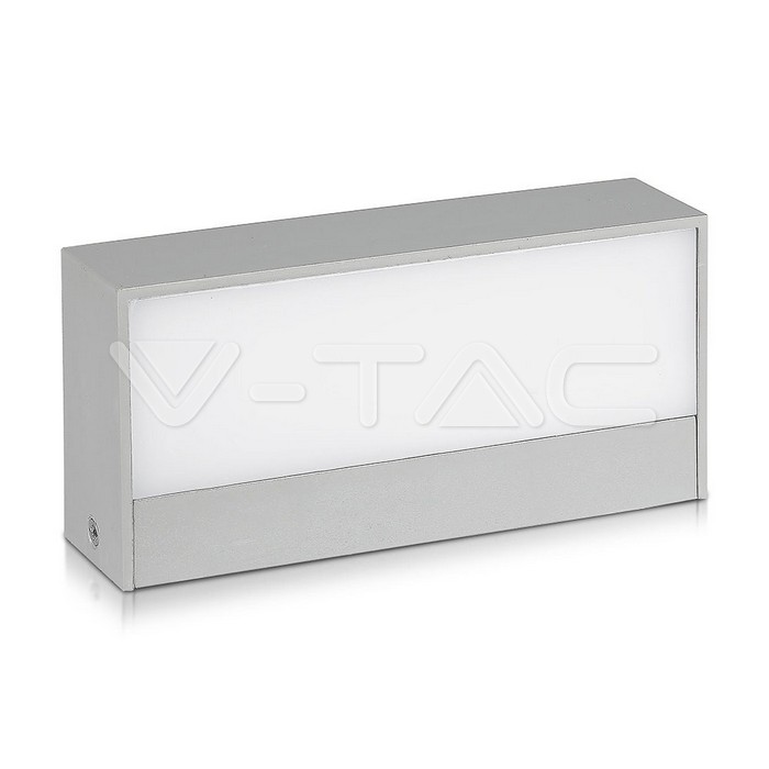 ¬[VZ16478] APLIQUE PARA EXTERIOR LED 9W UP/DOWN CUERPO GRIS 3000K