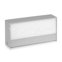 ¬[VZ16478] APLIQUE PARA EXTERIOR LED 9W UP/DOWN CUERPO GRIS 3000K