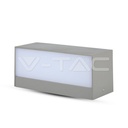 ¬[VZ16486] APLIQUE PARA EXTERIOR LED 12W UP/DOWN CUERPO GRIS 4000K