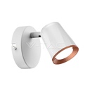 ¬[VZ16504] APLIQUE DE PARED LED 6W CUERPO BLANCO 4000K