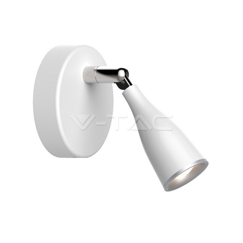 ¬[VZ16528] LÁMPARA DE PARED LED 4.5W CUERPO BLANCO 4000K
