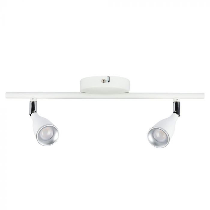 ¬[VZ16532] APLIQUE DE PARED LED 4.5W DOBLE FOCO CUERPO BLANCO 3000K