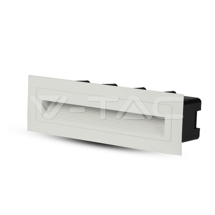 ¬[VZ16706] BALIZA DE SEÑALIZACIÓN LED 6W CUERPO BLANCO 4000K