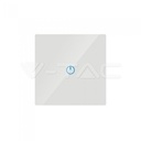 ¬[VZ16720] INTERRUPTOR TÁCTIL DEVIATOR CRISTAL BLANCO