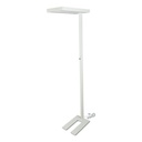 ¬[VZ17052] LÁMPARA DE PIE LED 80W REGULABLE CUERPO BLANCO CUADRADO 4000K