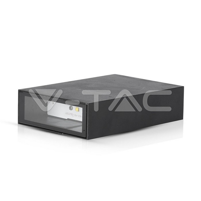 ¬[VZ17126] APLIQUE DE PARED DE LED 4W COLOR NEGRO 6500K