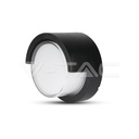 ¬[VZ17218] APLIQUE DE PARED 7W LED CUERPO NEGRO REDONDO 3000K