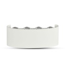 ¬[VZ17234] APLIQUE DE PARED LED 8W ARRIBA-ABAJO CUERPO BLANCO IP54 3000K