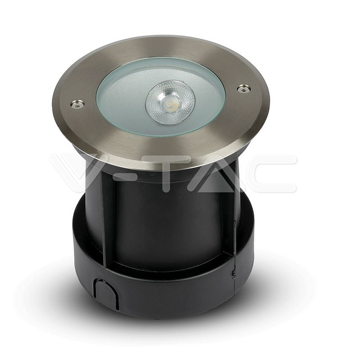 ¬[VZ17242] BALIZA PARA EMPOTRAR EN SUELO LED 8W COB  ÁNGULO OBLICUO 4000K