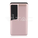¬[VZ17746] POWER BANK 10000MAH CON PANTALLA DIGITAL & USB TIPO C ORO ROSADO