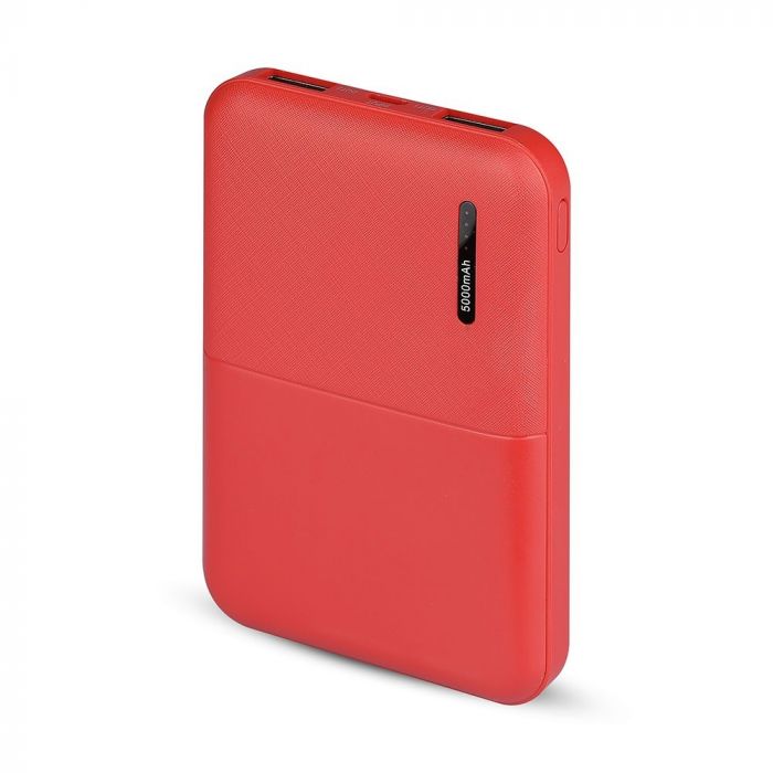 ¬[VZ17788] POWER BANK 5K MAH ROJO