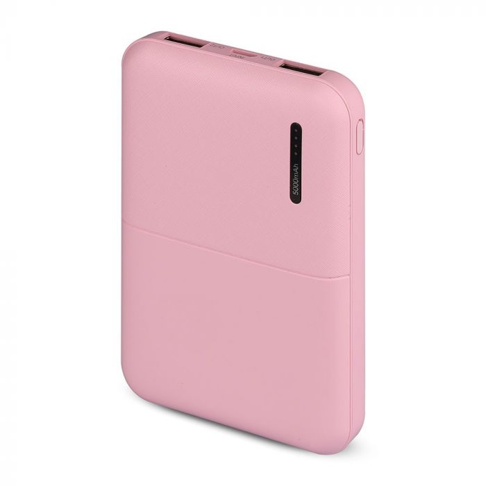¬[VZ17790] POWER BANK 5000 MAH ROSADO