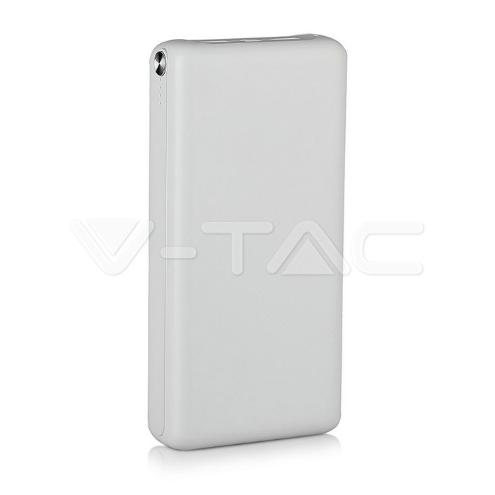¬[VZ17804] JUMBO POWER BANK DUAL USB 30000 MAH BLANCO
