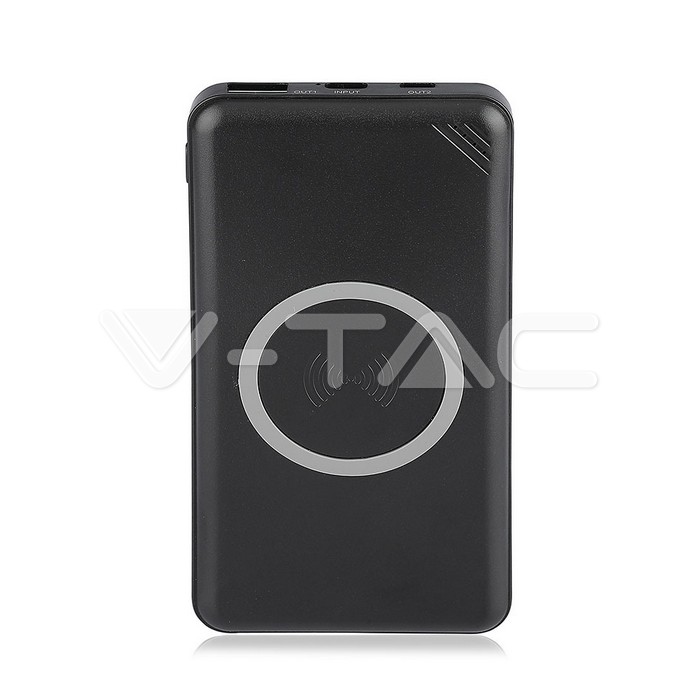 ¬[VZ17818] POWER BANK 10000 MAH 1 USB + TIPO C NEGRO