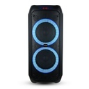 ¬[VZ17960] ALTAVOZ DE CARRO RECARGABLE 40 W CON UN MICRÓFONO CON CABLE CONTROL DE RF RGB 2 * 8 PULGADAS