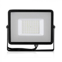 ¬[VZ1902] PROYECTOR LED 50W SMD CHIP SAMSUNG Y CABLE 1M CUERPO NEGRO 6400K