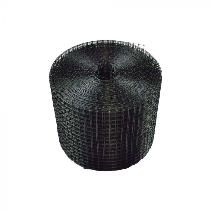 ¬[VZ20674] ALAMBRE DE HIERRO RECUBIERTO DE PVC DE MALLA NEGRA 12.7MMX12.7MM