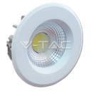 ¬[VZ2202] DOWNLIGHT LED 10W COB REFLECTOR CUERPO BLANCO 4000K