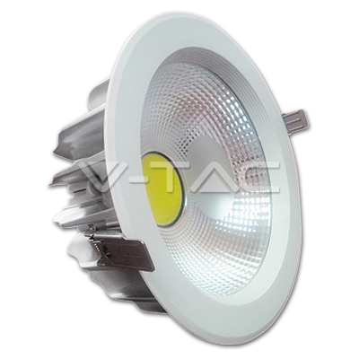 ¬[VZ2212] DOWNLIGHT REFLECTOR LED 30W COB CUERPO BLANCO 4000K