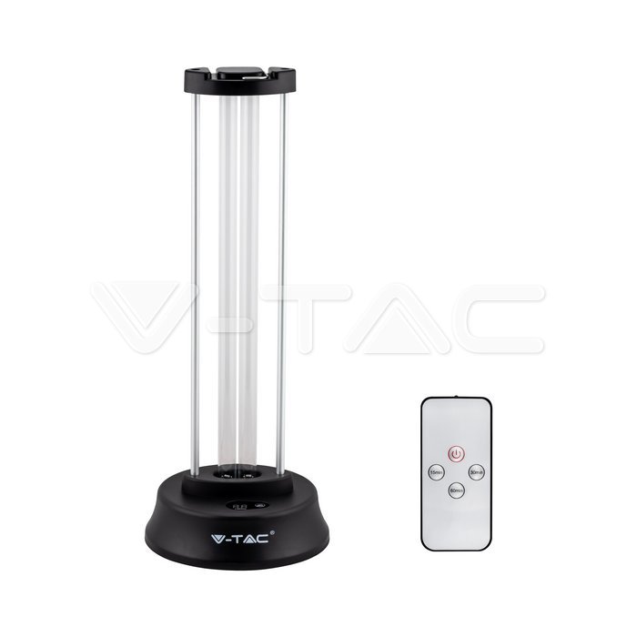 ¬[VZ22448] LÁMPARA GERMICIDA UV-C DE 38W DESINFECCIÓN POR OZONO CON SENSOR Y MANDO