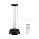 ¬[VZ22448] LÁMPARA GERMICIDA UV-C DE 38W DESINFECCIÓN POR OZONO CON SENSOR Y MANDO