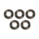 ¬[VZ22476] EMBELLECEDOR PARA DOWNLIGHT RESISTENTE AL FUEGO-CROMADO IP65 (5 UNID./PAQUETE)