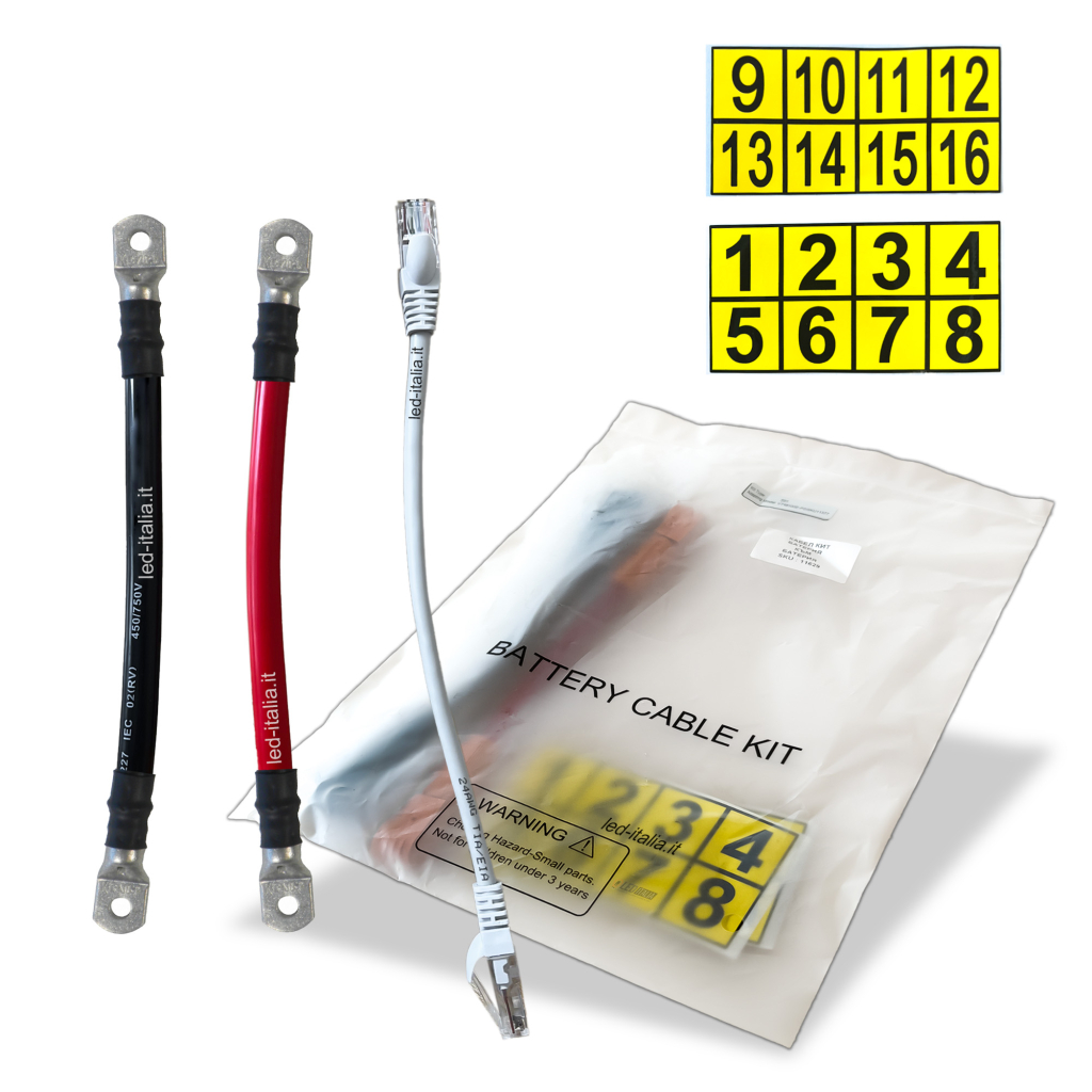 ¬[VZ232584] CABLES PARA CONEXIÓN EN PARALELO DE BATERÍA A BATERÍA (PARA VS23046)