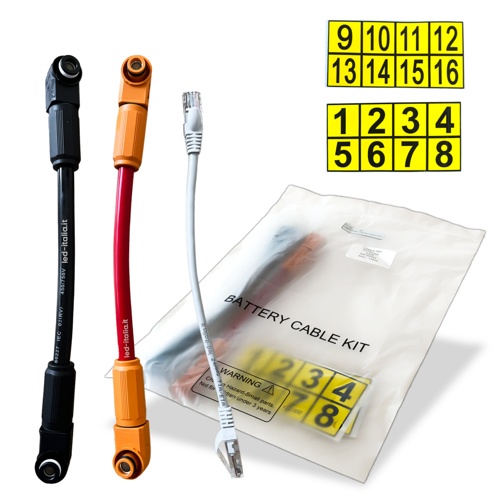 ¬[VZ23258] CABLES PARA CONEXIÓN EN PARALELO DE BATERÍA A BATERÍA (PARA VS22754)
