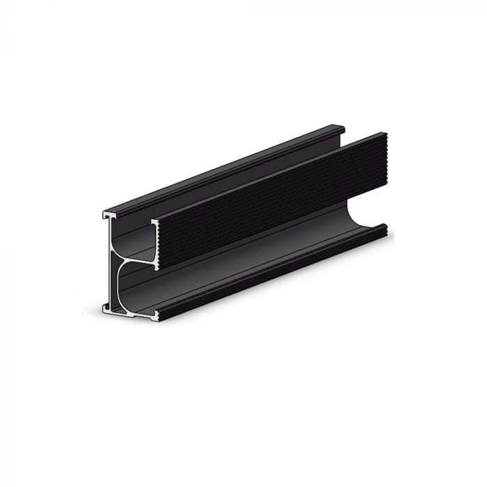 ¬[VZ23496] CARRIL DE MONTAJE 3.3M GS ALUMINIO NEGRO 6005 T5