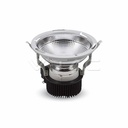¬[VZ2356] DOWNLIGHT CUERPO 'ZHAGA' COLOR GRIS IP20 (DIC